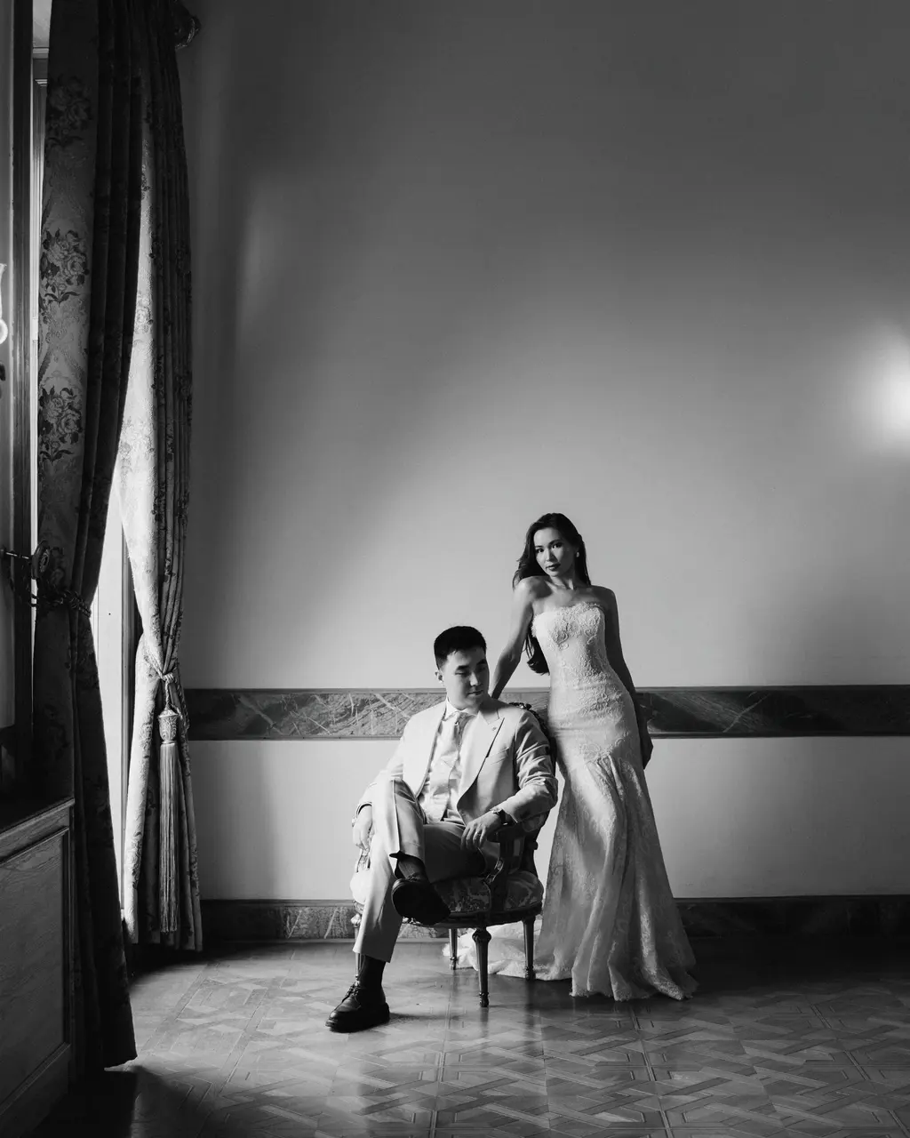 Aisanat & Aliaskar, Adile-Sultan-Pavillon Fotoshooting — Bild 3