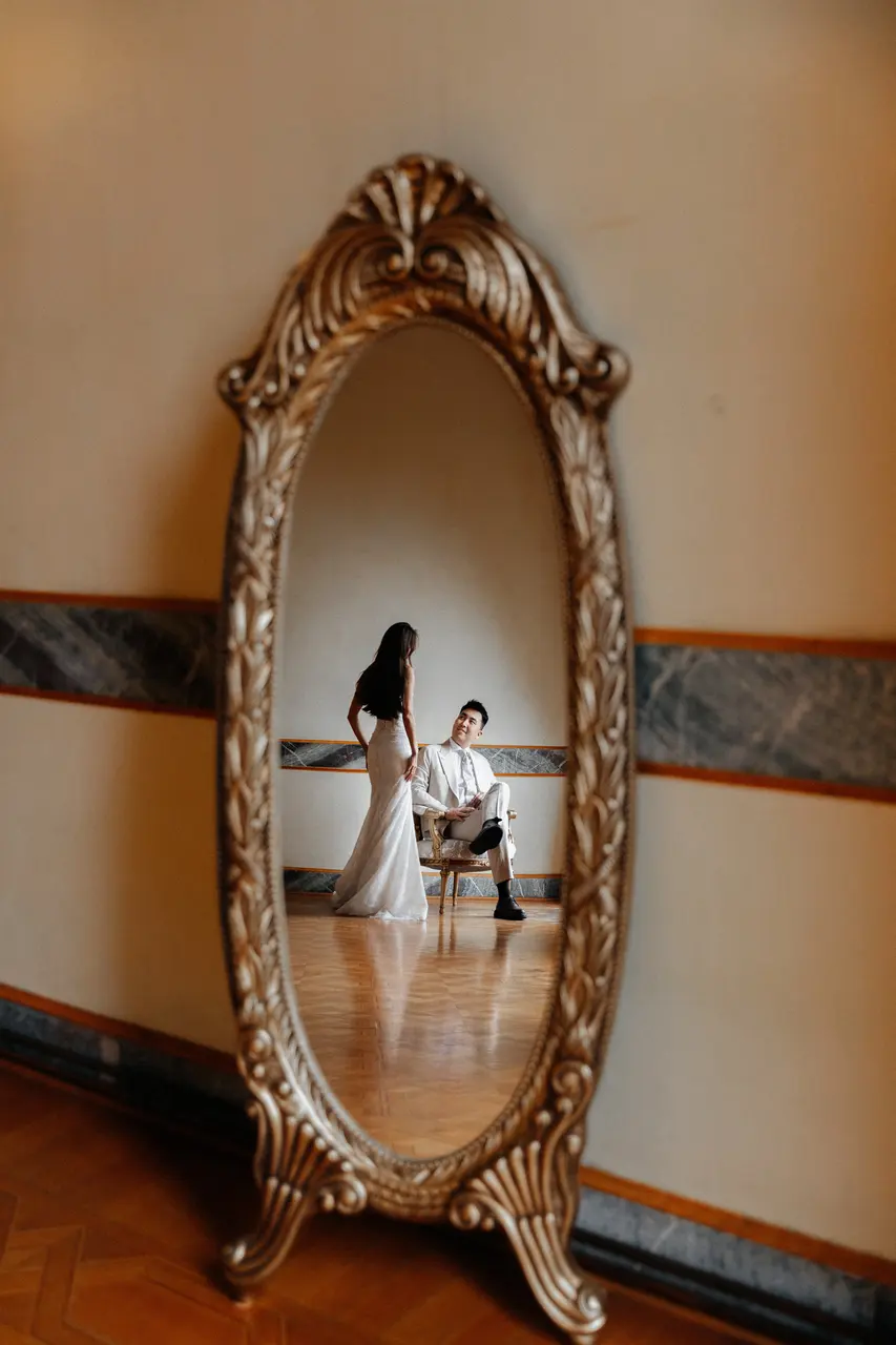 Aisanat & Aliaskar, Adile-Sultan-Pavillon Fotoshooting — Bild 4
