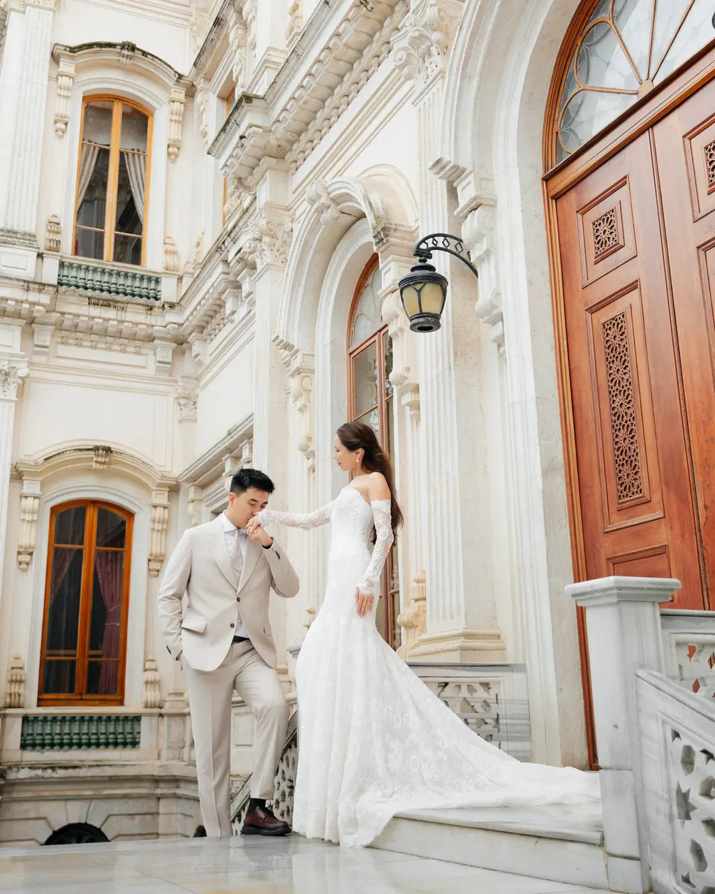 Aisanat & Aliaskar, Adile-Sultan-Pavillon Fotoshooting — Bild 22