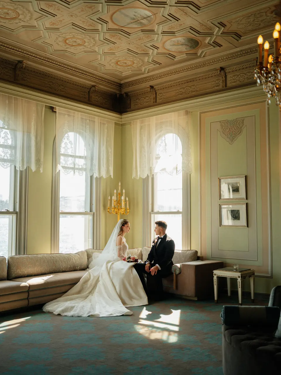 Bahar & Emir, Bosphorus Palace Hotel Fotoshooting — Bild 5