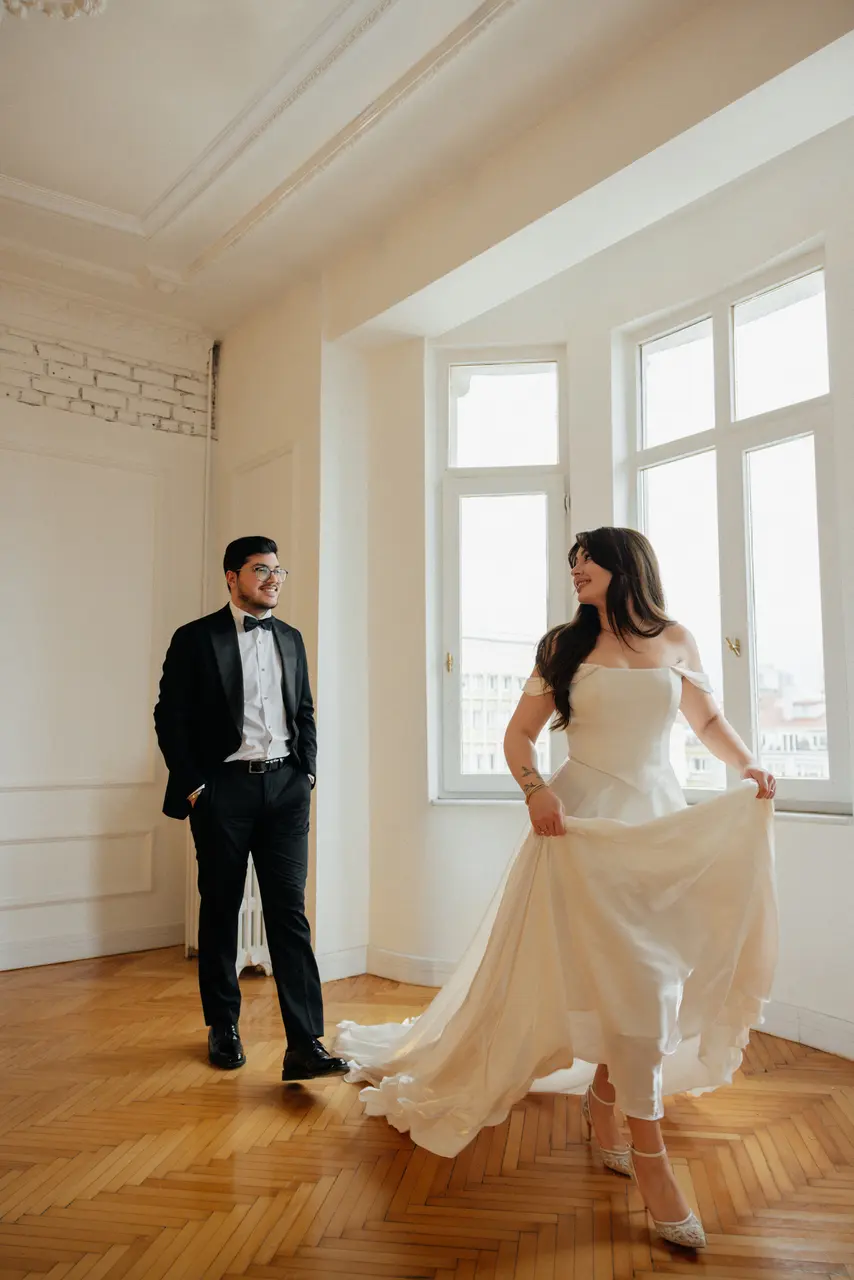 Beyza & Furkan, Zarif Studio çekimi — kare 5