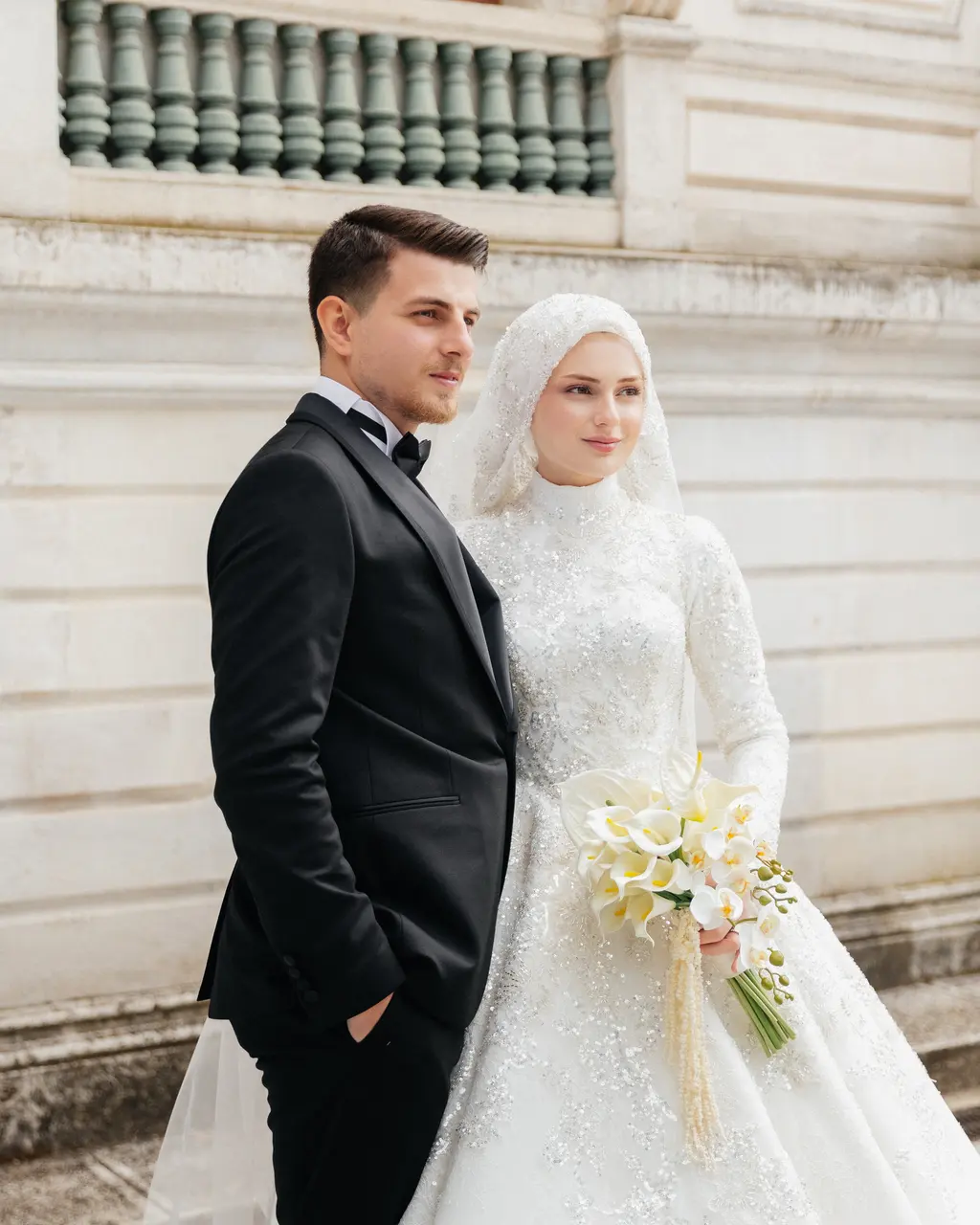 Burcu & Eren — Adile Sultan Pavilion photoshoot