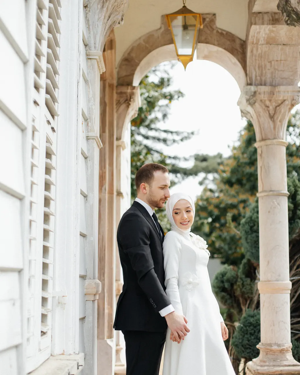 Elif & Fatih, Maslak Kasrı dış çekimi — kare 10