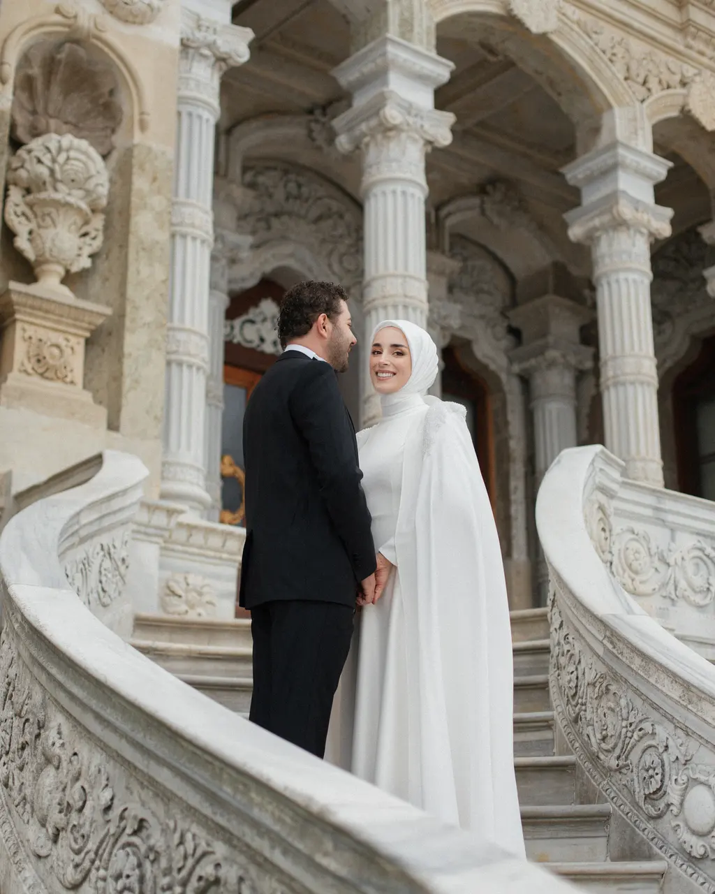 Elif & Hilmi — Küçüksu Kasrı çekimi