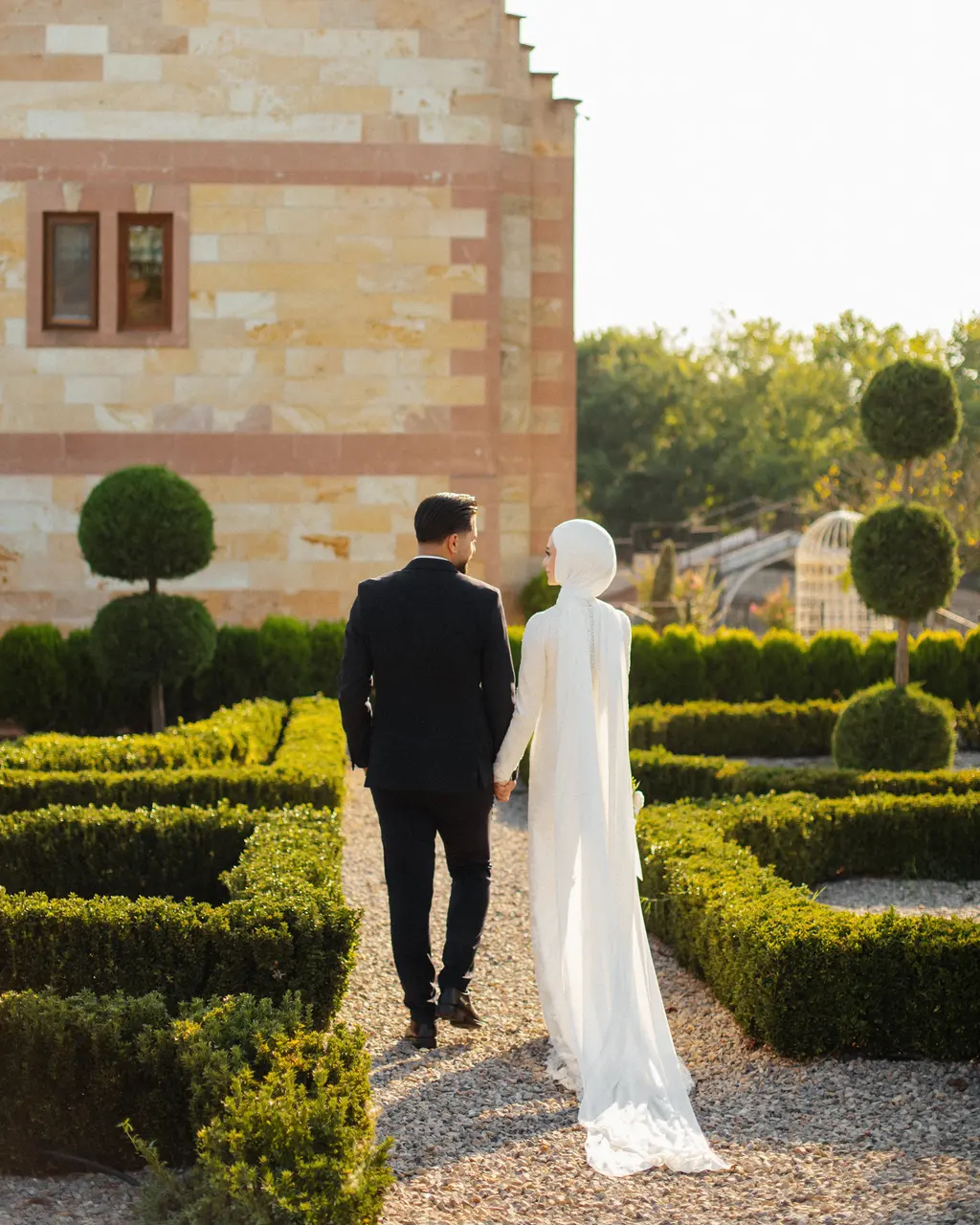 Elifnaz & Bilal, Rose's Event Kurtköy dış çekimi — kare 14