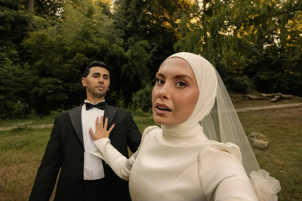 Emine & Muhammed, Atatürk-Arboretum Fotoshooting — Bild 17