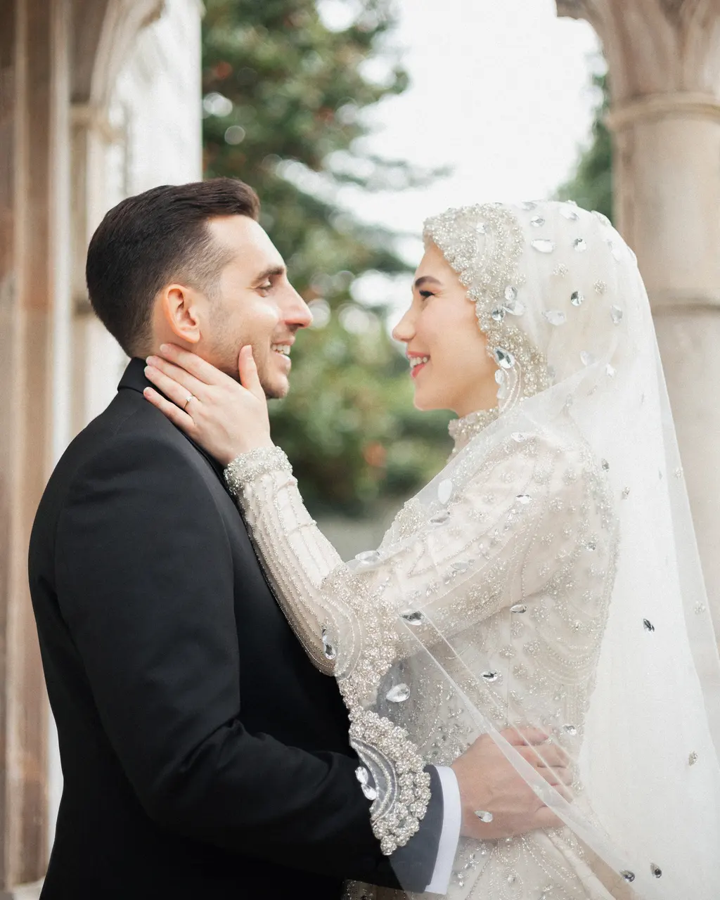 Gamze & Niyazi, Maslak Kasrı dış çekimi — kare 5