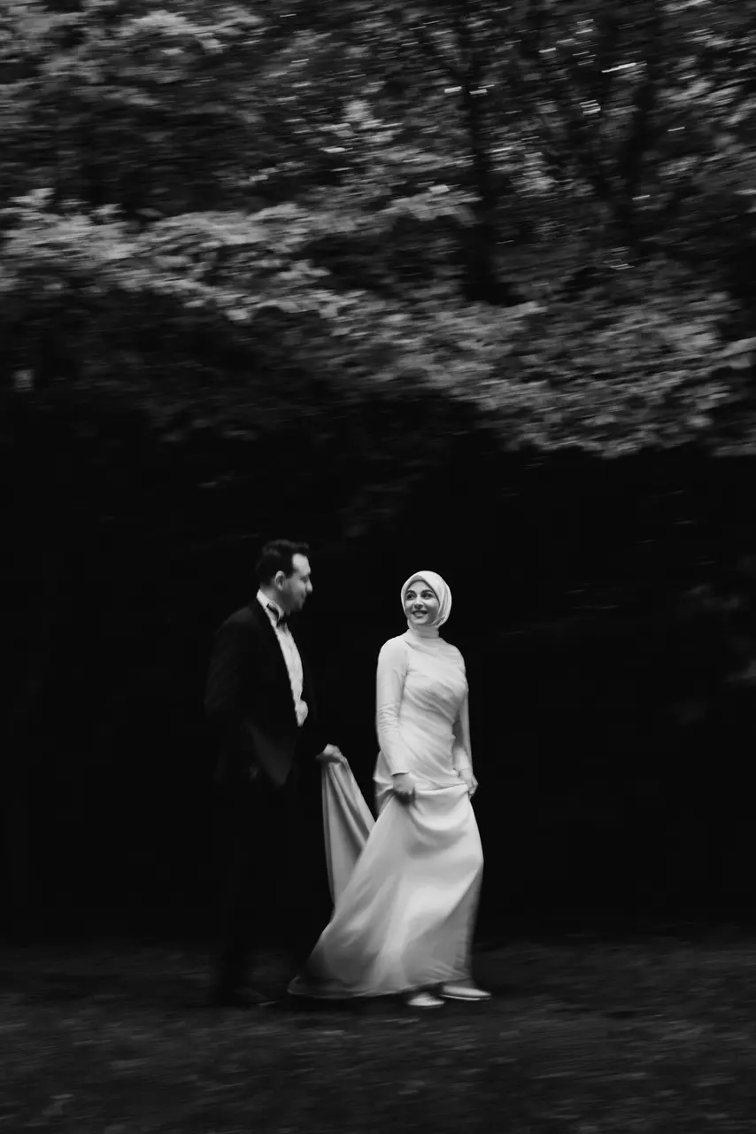 Merve & Muhammed, Belgrader Wald Fotoshooting — Bild 5