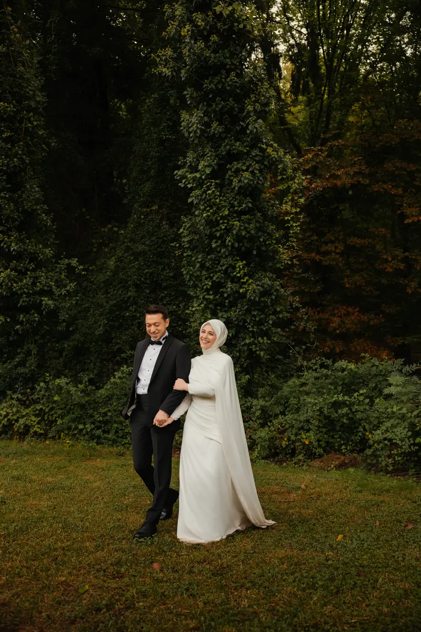 Merve & Muhammed, Belgrader Wald Fotoshooting — Bild 8