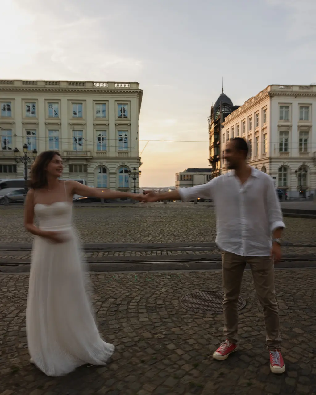 Özge & Çağkan — Brüksel çekimi