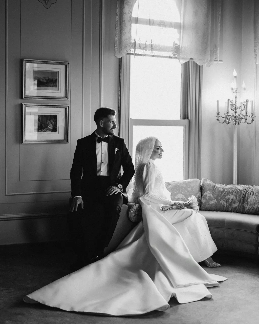 Ümmühan & Furkan, Bosphorus Palace Hotel dış çekimi — kare 14